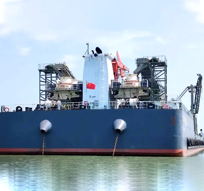 湖南船载制砂厂项目_水上砂石生产线设备配置方案